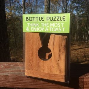 Brand new, never opened Wine Bottle Puzzle!